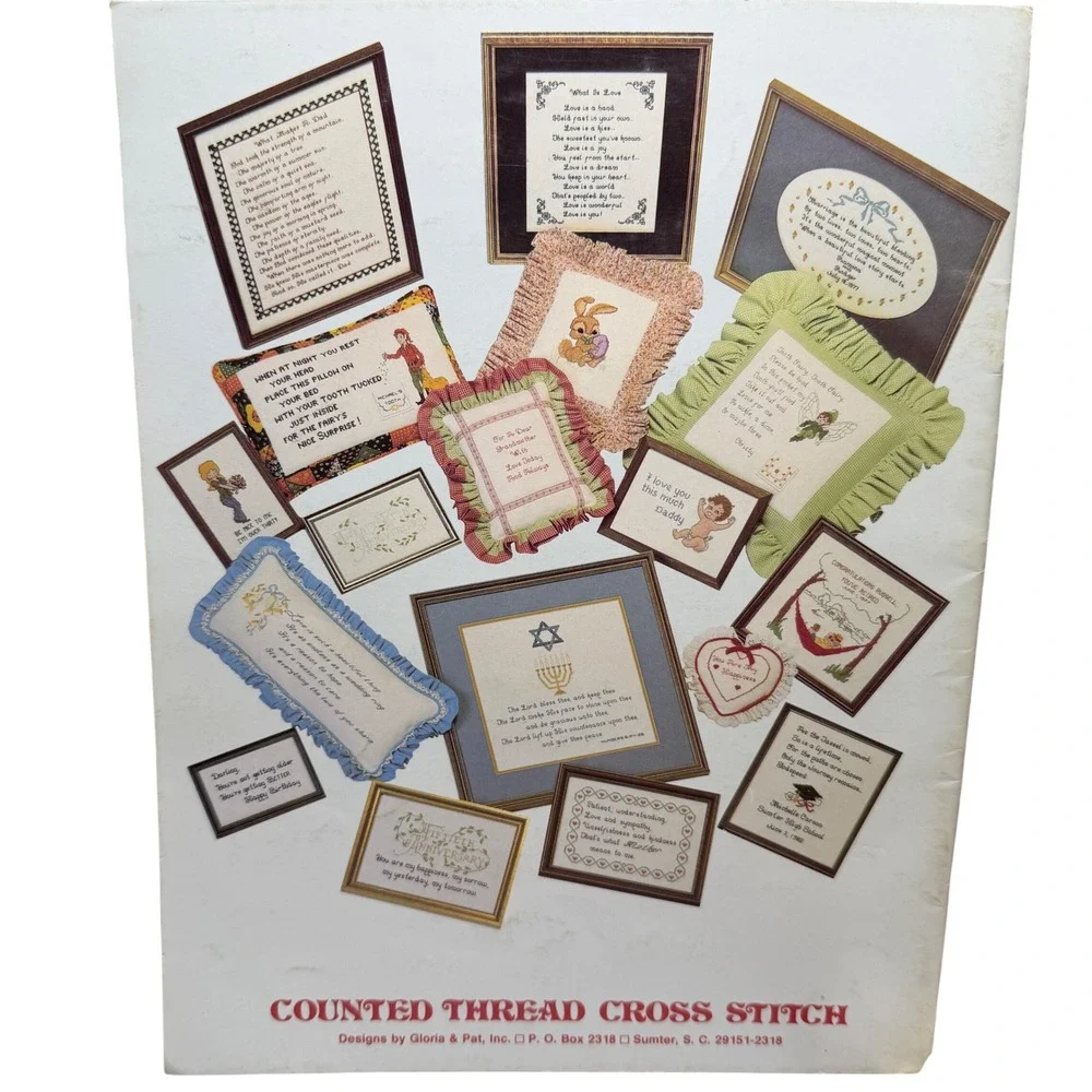 Designs by Gloria & Pat Occasions That Count Book 4 VTG‎ Cross Stitch Patterns